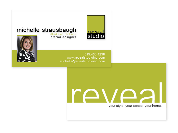 Reveal Studio business card